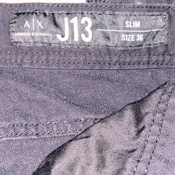Black denim Jean Armani Exchange 36R - Picture 2 of 8